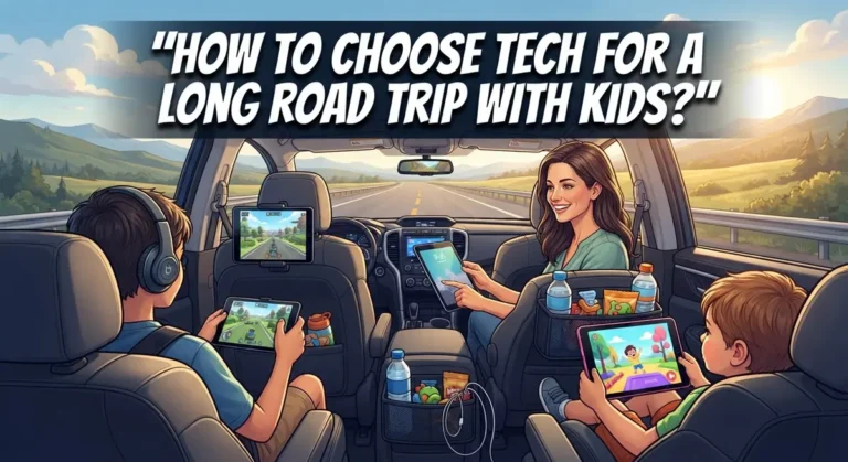 How to Choose Tech for a Long Road Trip With Kids?