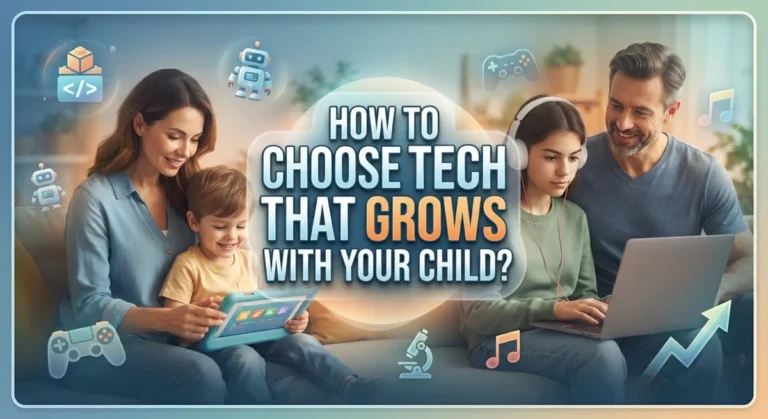 How to Choose Tech That Grows With Your Child?