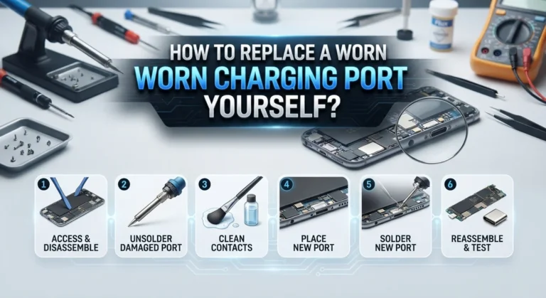 How to Replace a Worn Charging Port Yourself?