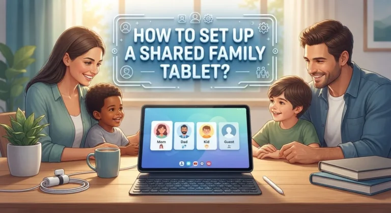 How to Set Up a Shared Family Tablet: Step-by-Step Guide