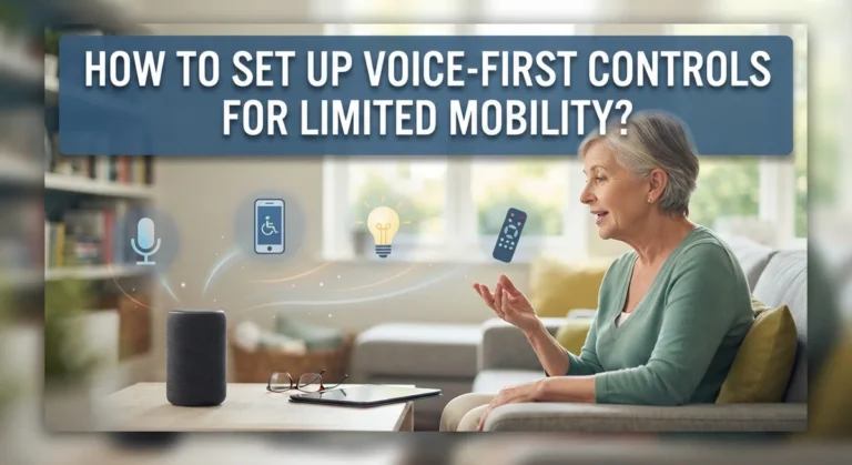 How to Set Up Voice-First Controls for Limited Mobility?