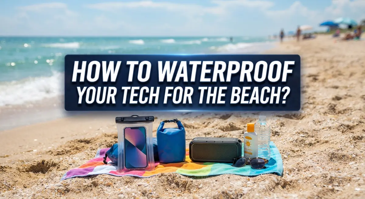 How to Waterproof Your Tech for the Beach?