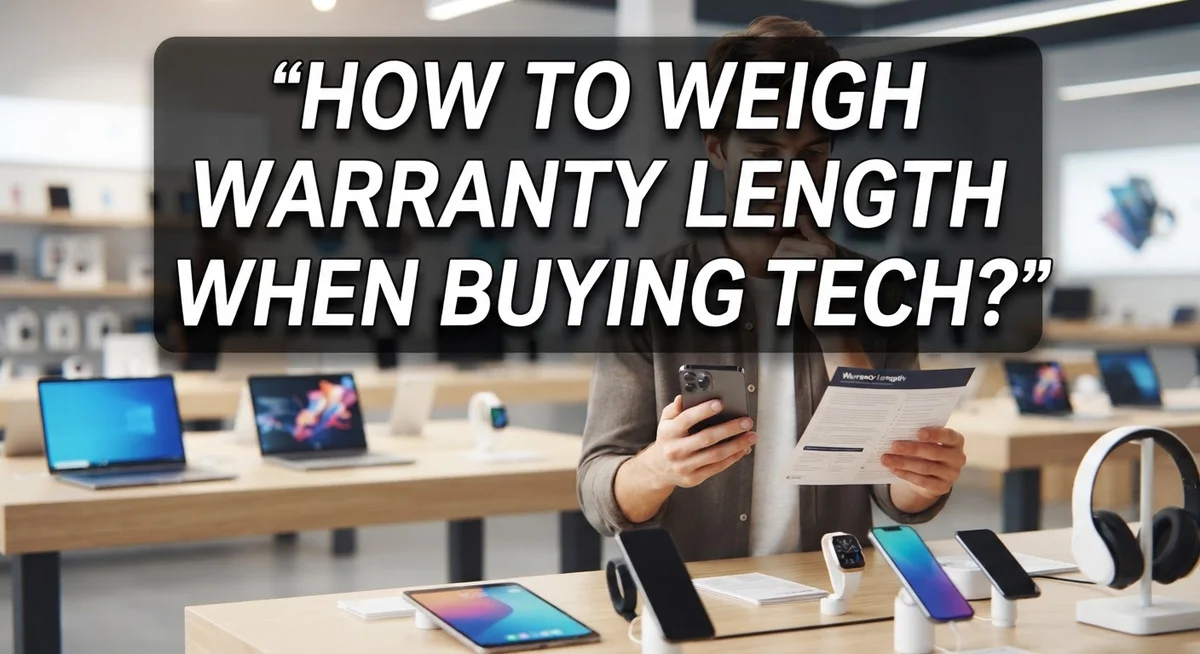 How to Weigh Warranty Length When Buying Tech?